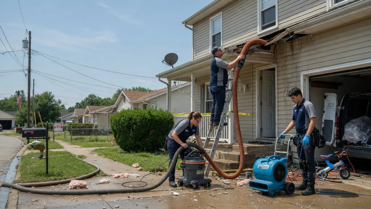 Water Damage Restoration in Rougon, LA near me